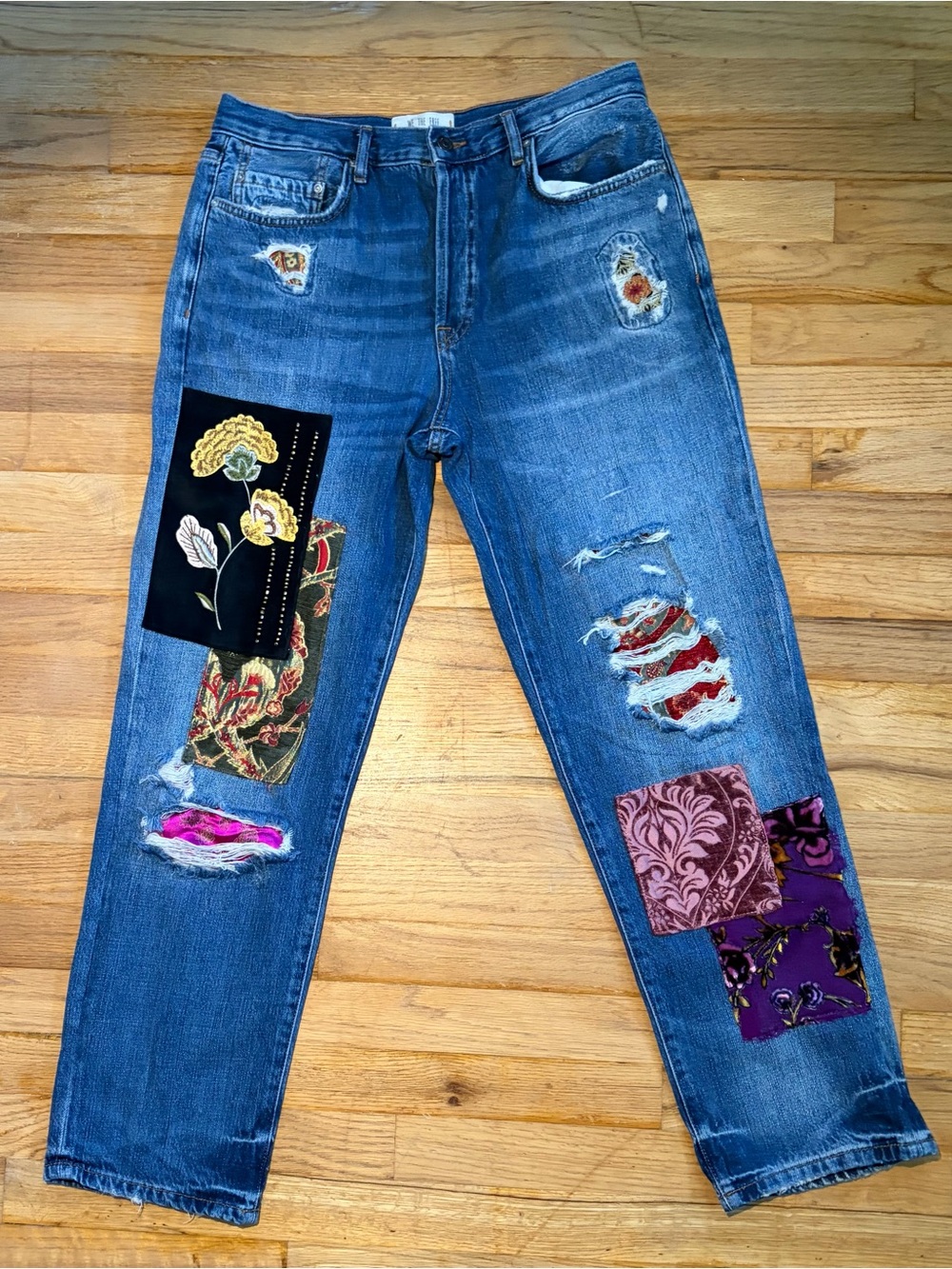 We the Free Patch Jeans Size 29